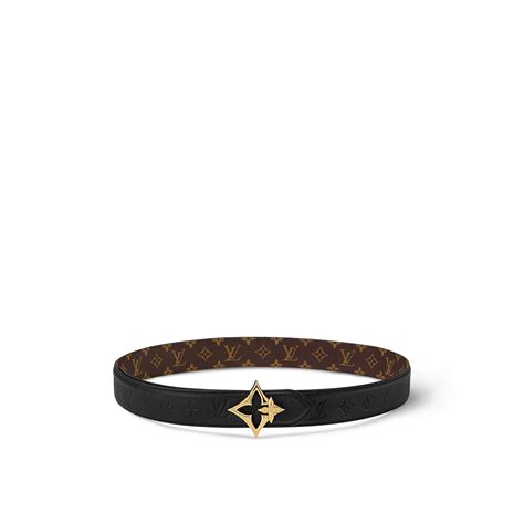 LV Flowergram 30mm Reversible Belt 